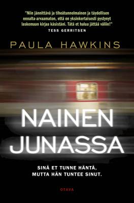 Nainen junassa
