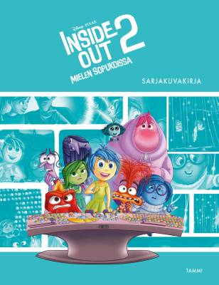 Disney Pixar. Inside Out 2. Sarjakuvakirja Mielen sopukoissa