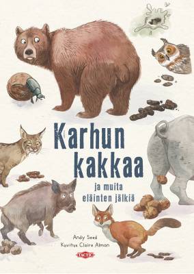 Karhun kakkaa ja muita eläinten jälkiä