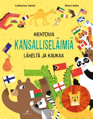 Kiehtovia kansalliseläimiä läheltä ja kaukaa