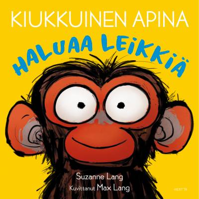 Kiukkuinen apina haluaa leikkiä