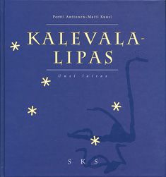 Kirjailijan Pertti Anttonen käytetty kirja Kalevala-lipas