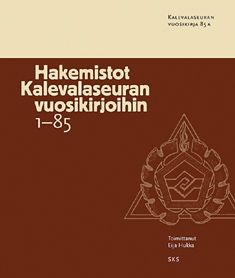 Tekijän Eija Hukka  käytetty kirja Hakemistot Kalevalaseuran vuosikirjoihin 1-85 (ERINOMAINEN)