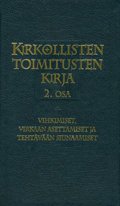 Kirkollisten toimitusten kirja 2