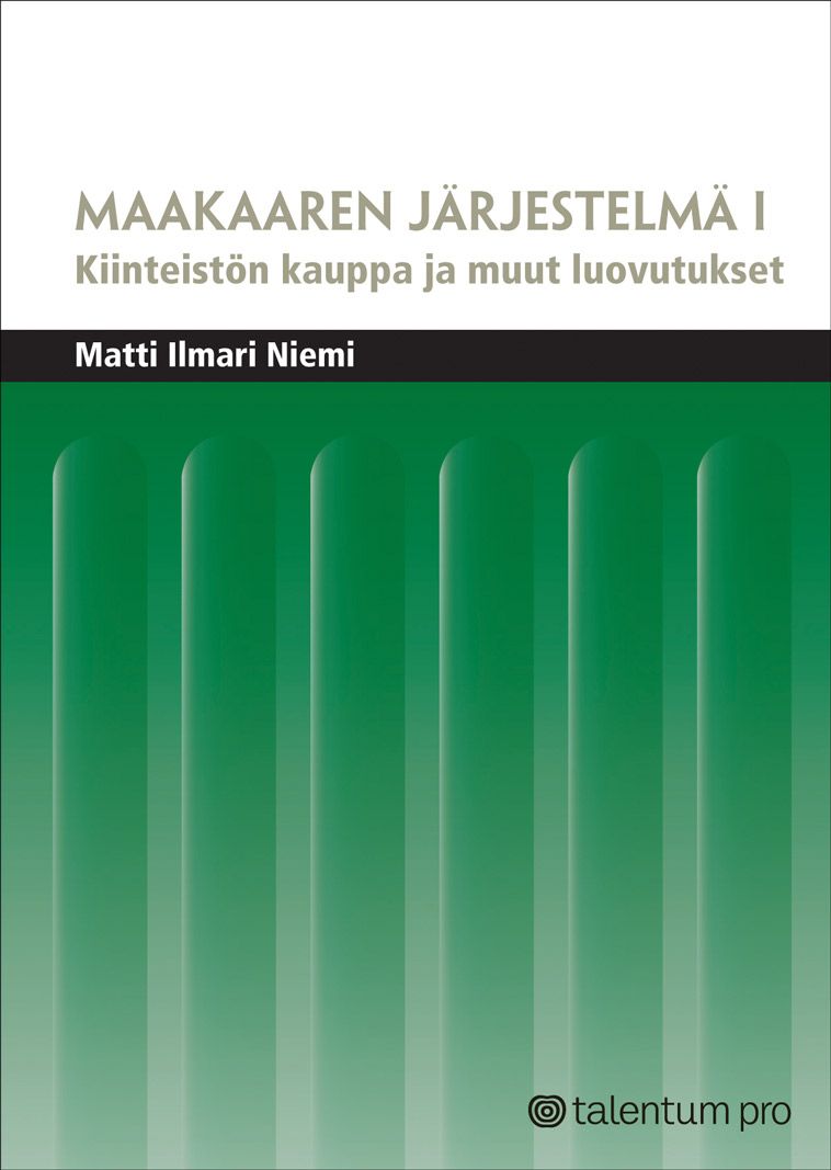 Matti Ilmari Niemi : Maakaaren järjestelmä I