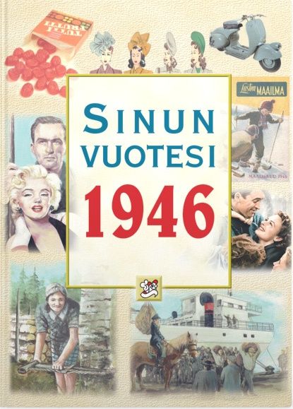 Kirjailijan Kiti Friman käytetty kirja Sinun vuotesi 1946