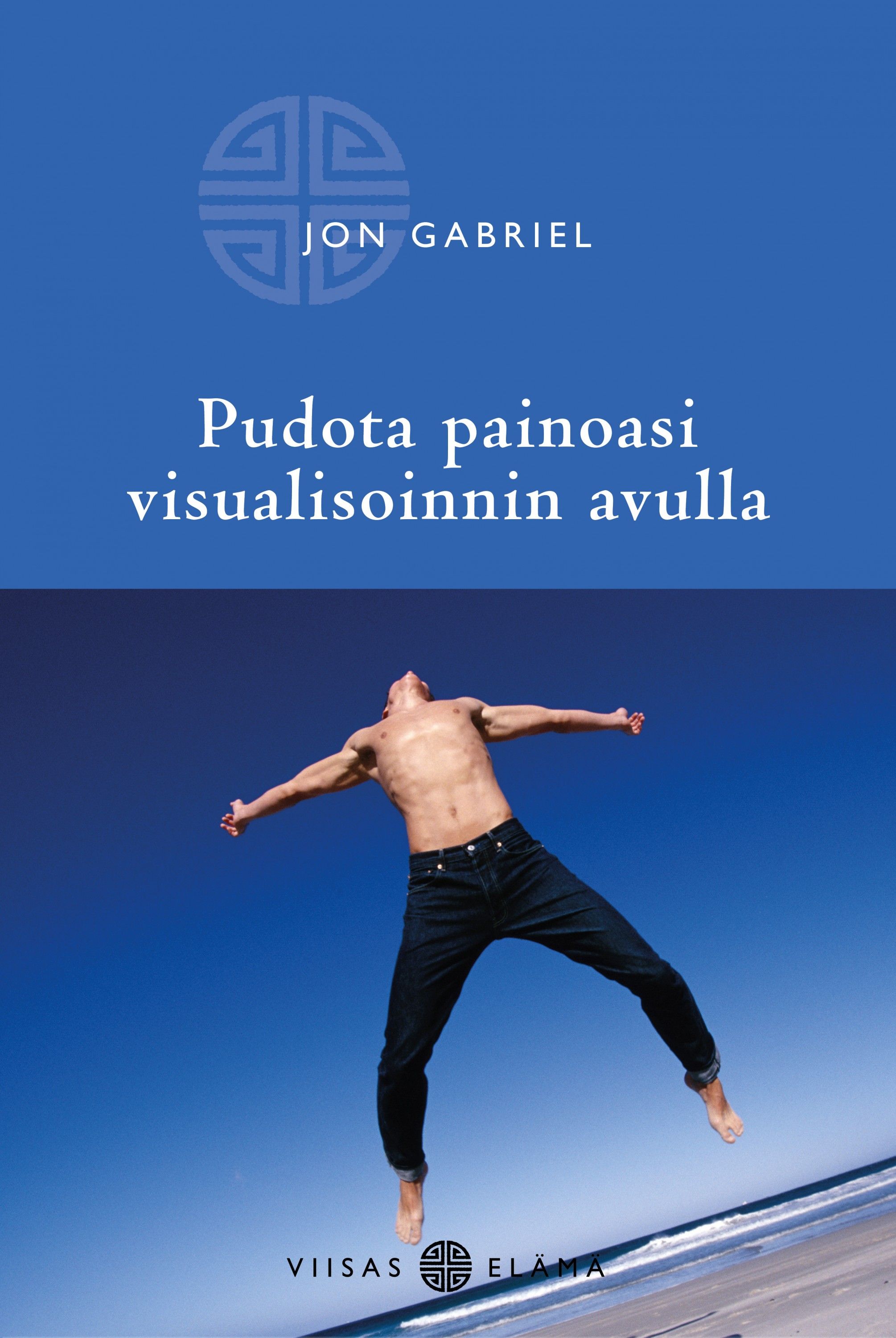 Kirjailijan Jon Gabriel käytetty kirja Pudota painoasi visualisoinnin avulla