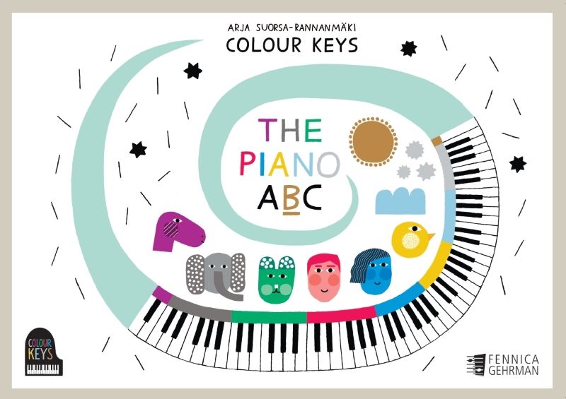 Arja Suorsa-Rannanmäki : Colour Keys the piano ABC (Book B)