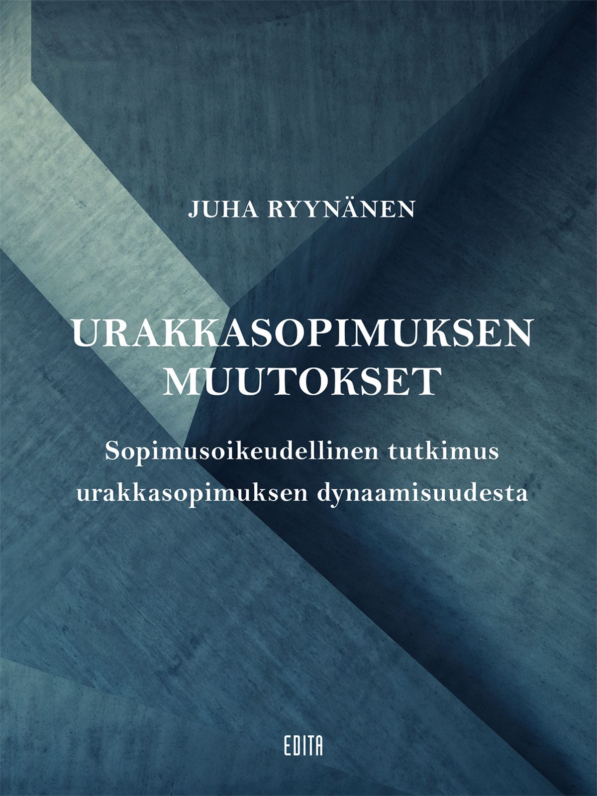 Juha Ryynänen : Urakkasopimuksen muutokset