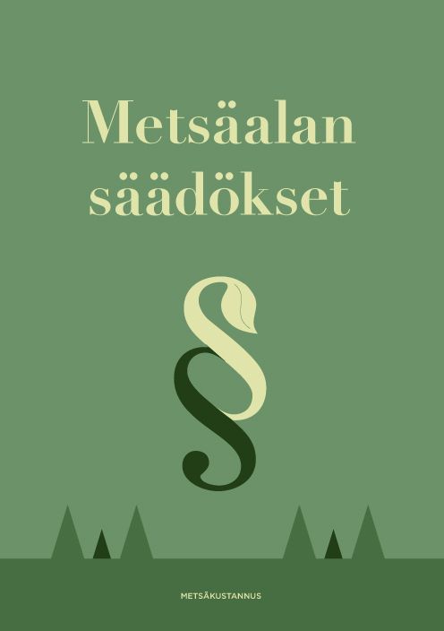 käytetty kirja Metsäalan säädökset