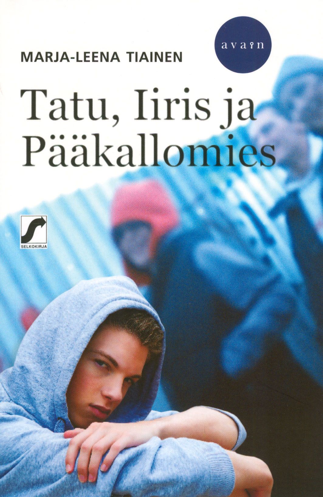 Kirjailijan Marja-Leena Tiainen käytetty kirja Tatu, Iiris ja Pääkallomies