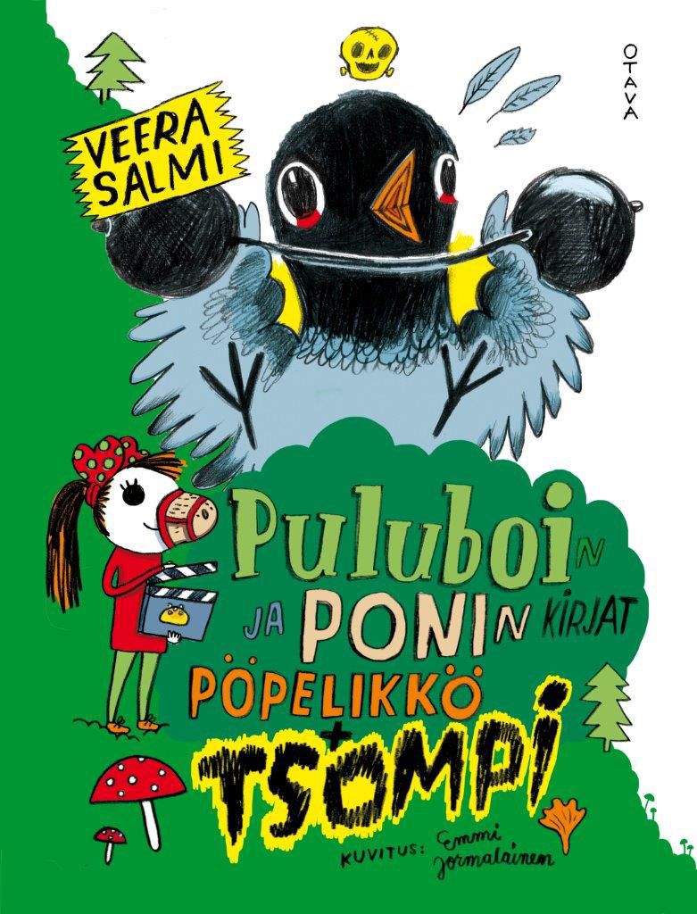 Kirjailijan Veera Salmi käytetty kirja Puluboin ja Ponin kirjat Pöpelikkö + Tsompi