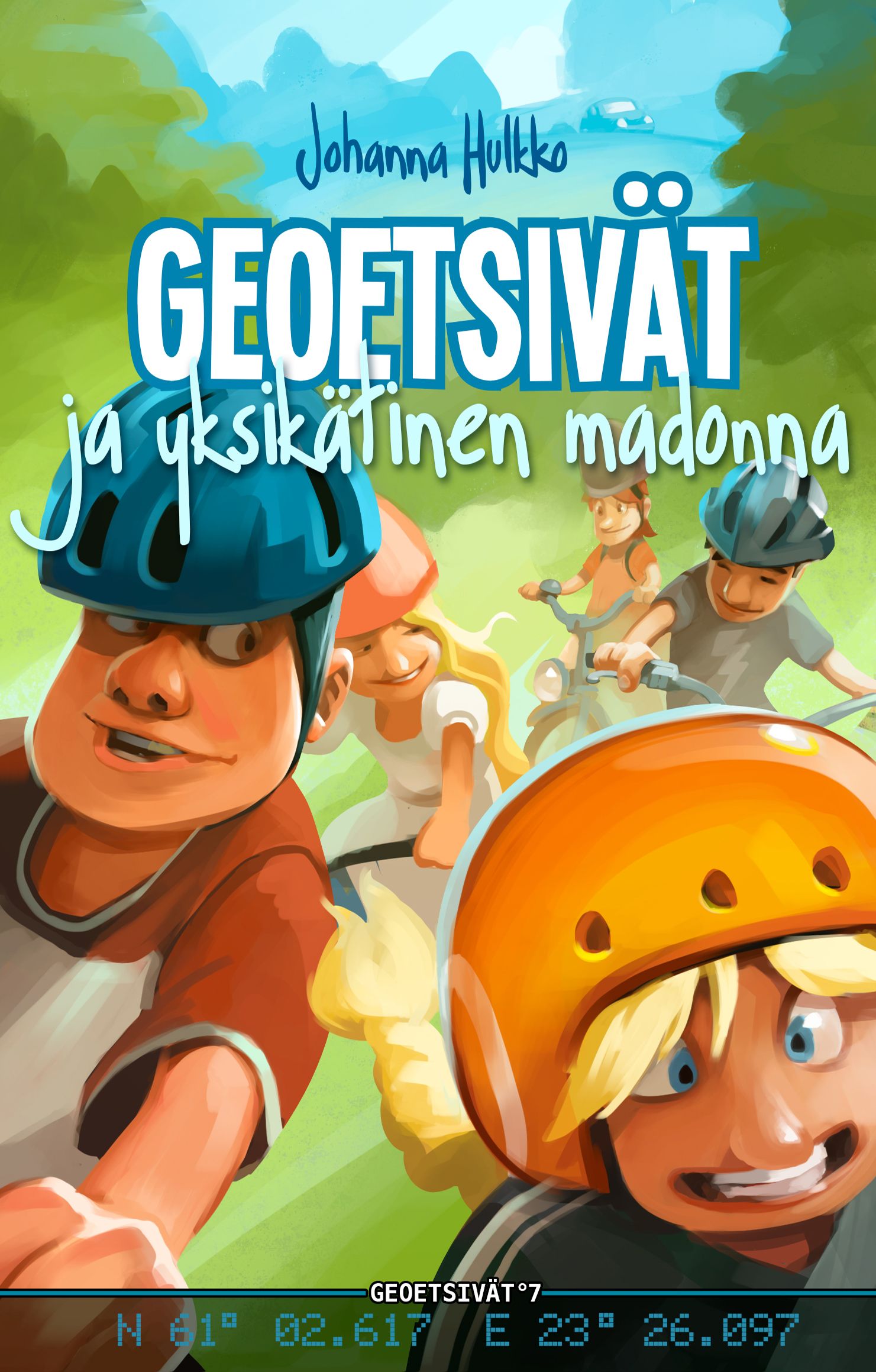 Kirjailijan Johanna Hulkko käytetty kirja Geoetsivät ja yksikätinen madonna (ERINOMAINEN)