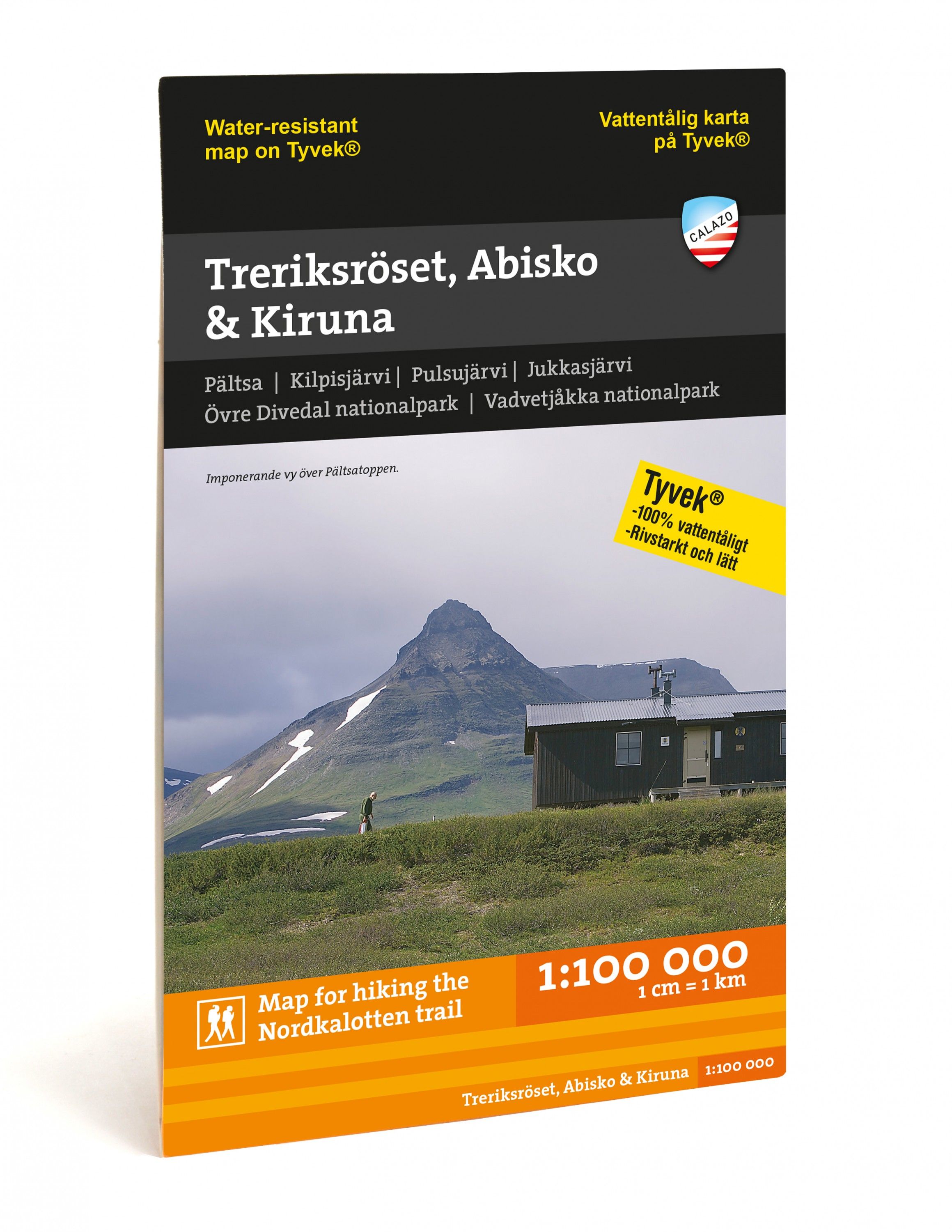 Treriksröset, Abisko & Kiruna 1:100 000