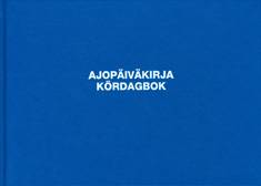 uusi kirja Ajopäiväkirja - Kördagbok (UUSI)