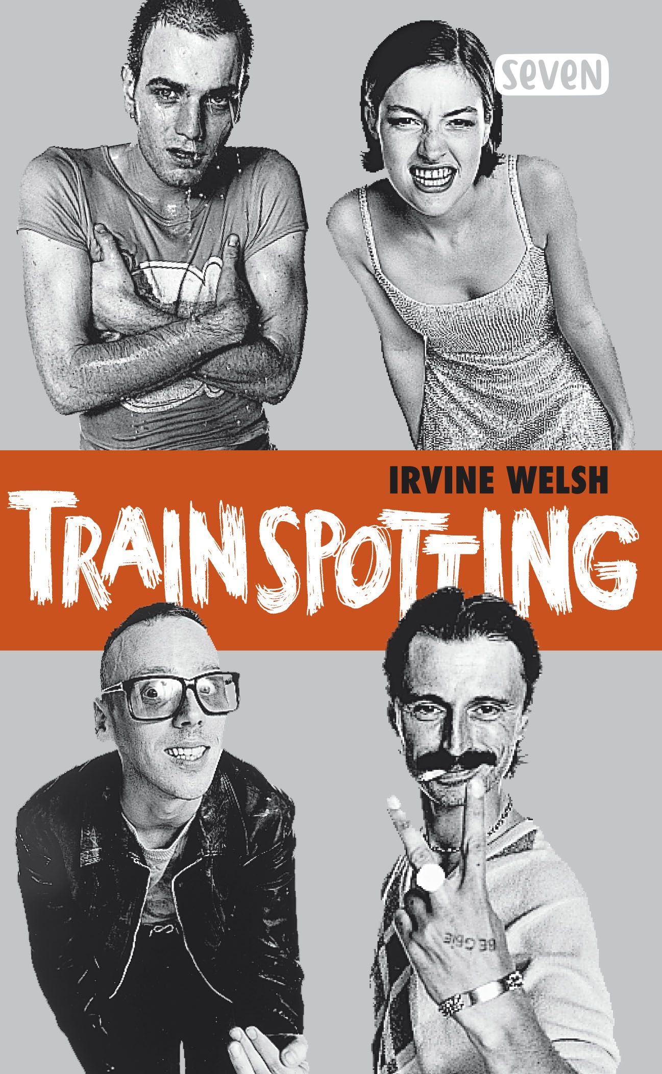 Kirjailijan Irvine Welsh käytetty kirja Trainspotting