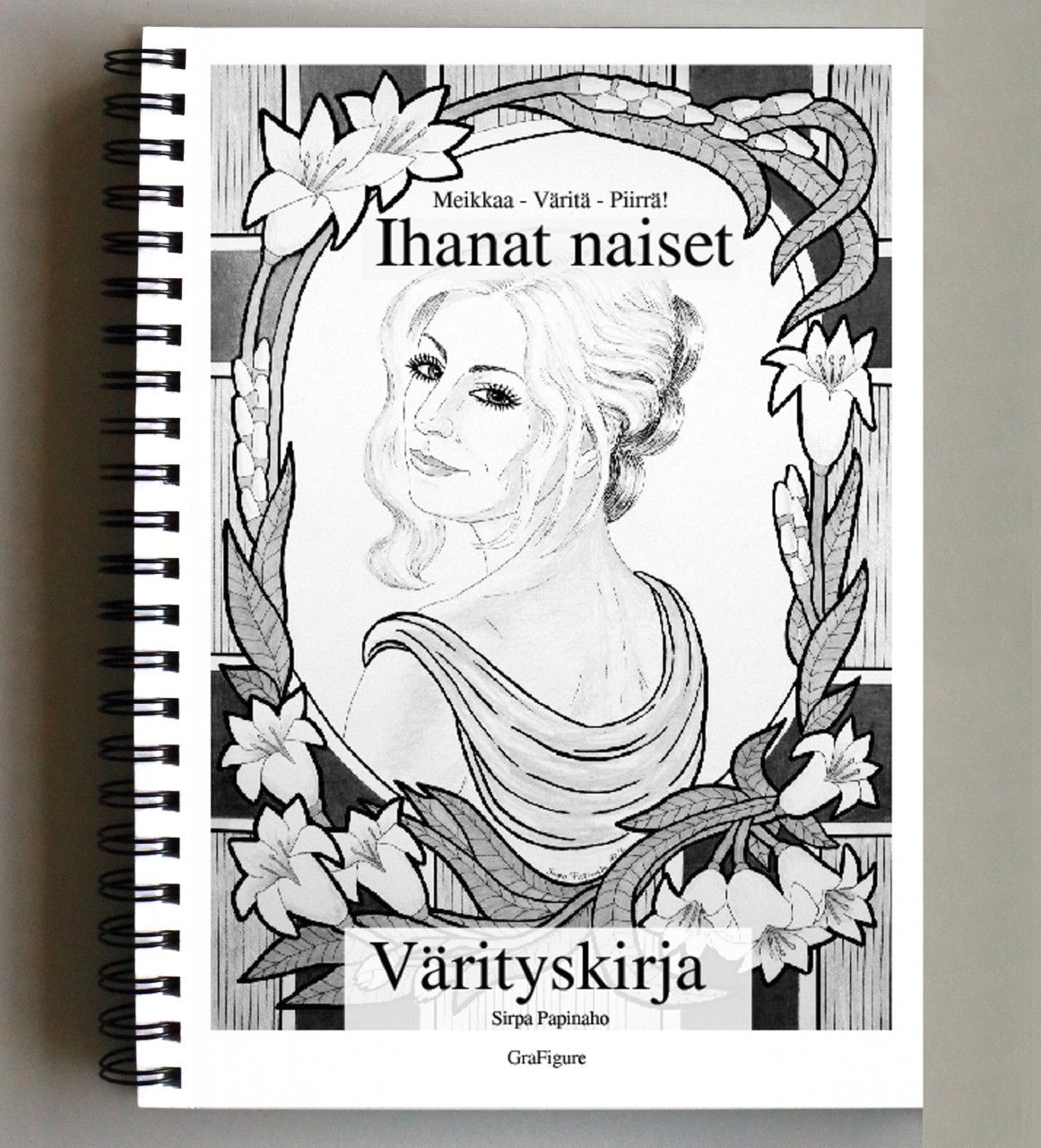 Ihanat naiset -värityskirja