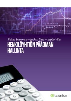 Kirjailijan Raimo ym. Immonen käytetty kirja Henkilöyhtiön pääoman hallinta