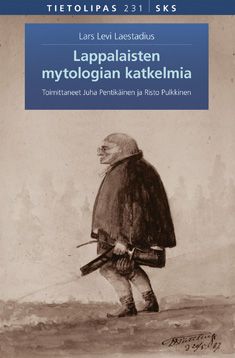 Kirjailijan Lars Levi Laestadius käytetty kirja Lappalaisten mytologian katkelmia