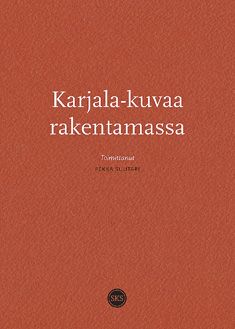 käytetty kirja Karjala-kuvaa rakentamassa