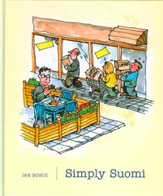 Kirjailijan Ian Bowie uusi kirja Simply Suomi