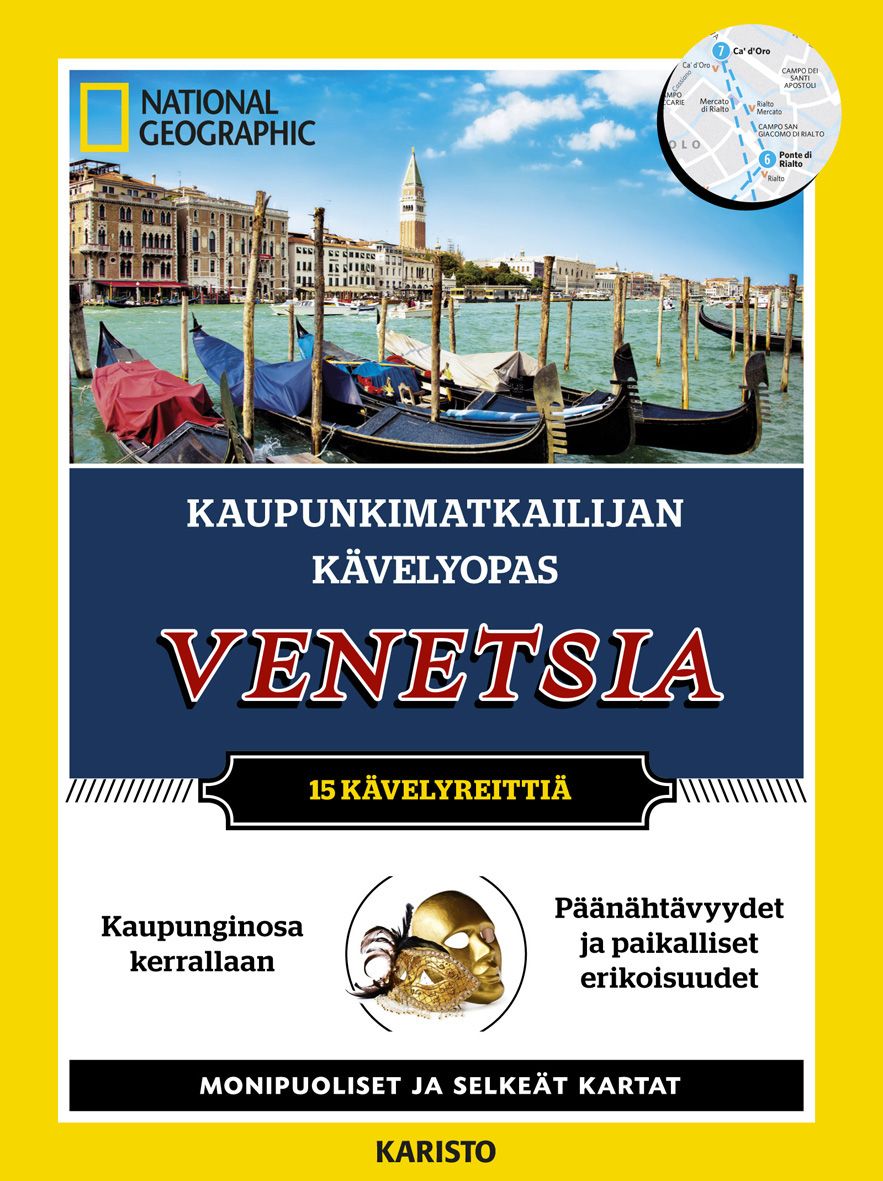 Kirjailijan Joe Yogerst käytetty kirja Kaupunkimatkailijan kävelyopas : Venetsia