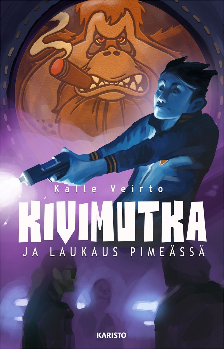 Kirjailijan Kalle Veirto uusi kirja Kivimutka ja laukaus pimeässä