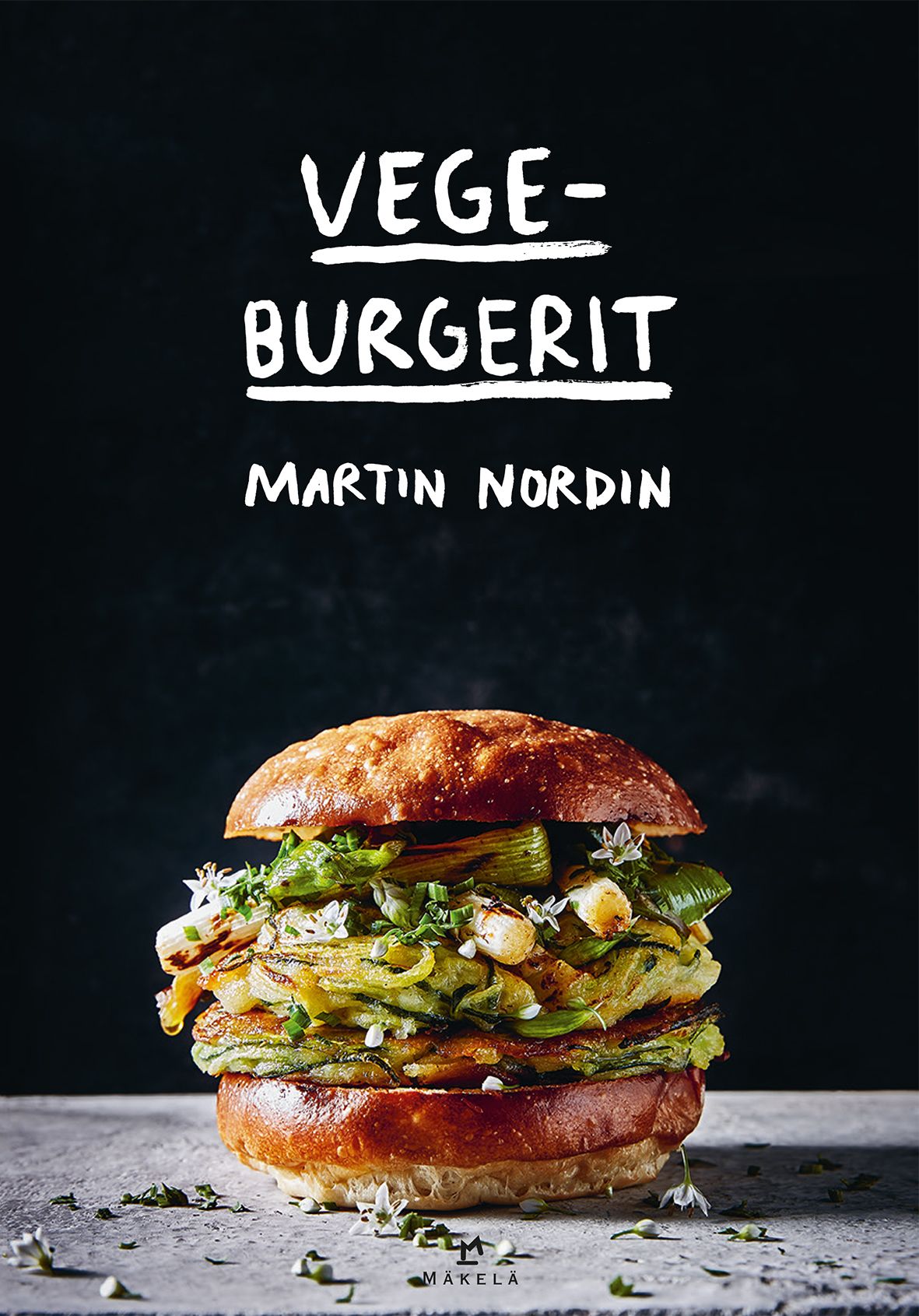 Kirjailijan Martin Nordin käytetty kirja Vegeburgerit