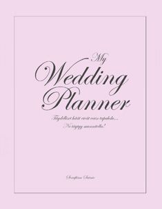 Serafiina Sainio : My wedding planner