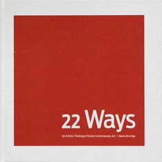 Maria Hirvi-Ijäs : 22 Ways