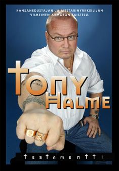 Kirjailijan Seppo Porvali & Tony Halme käytetty kirja Testamentti