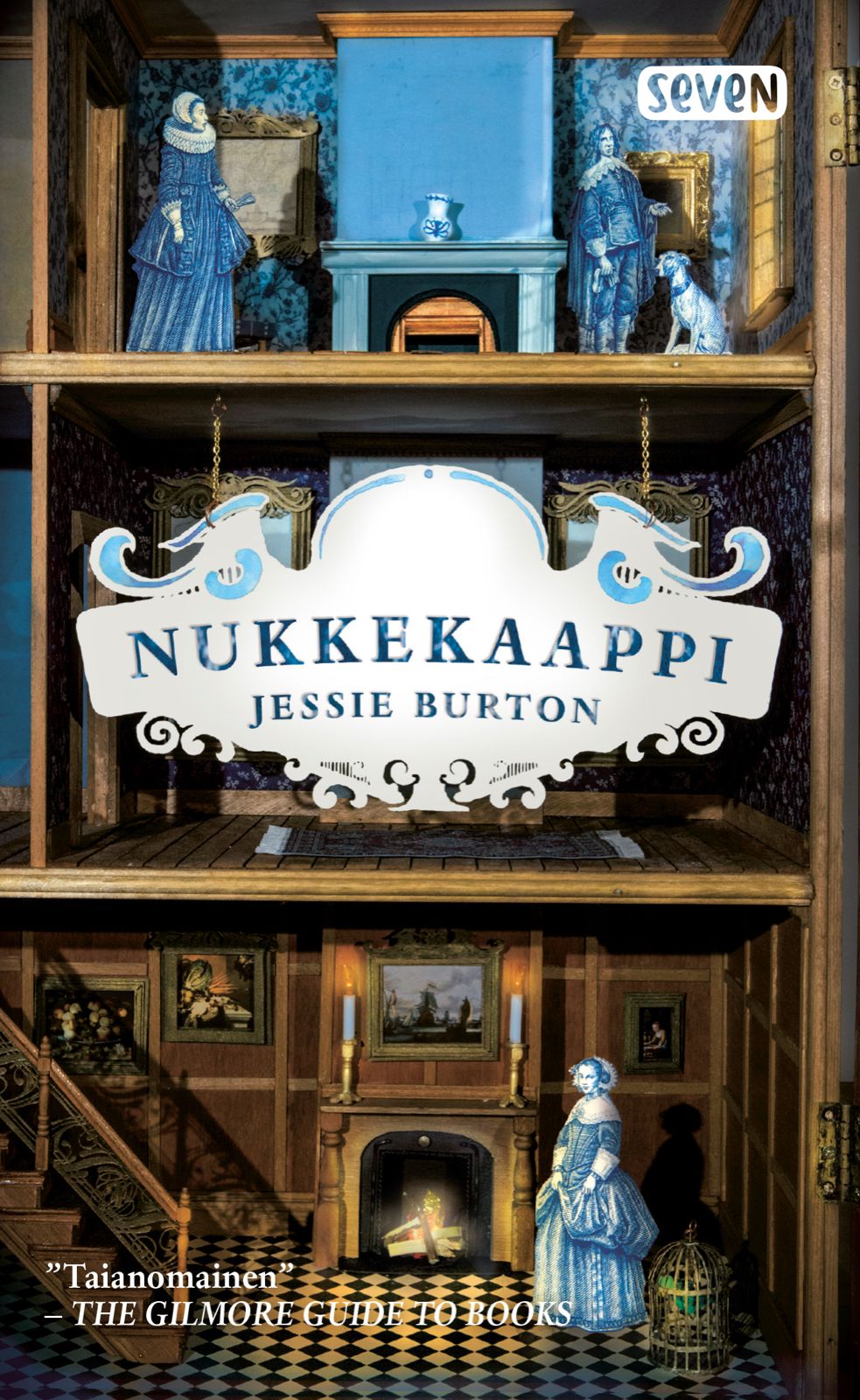 Kirjailijan Jessie Burton käytetty kirja Nukkekaappi
