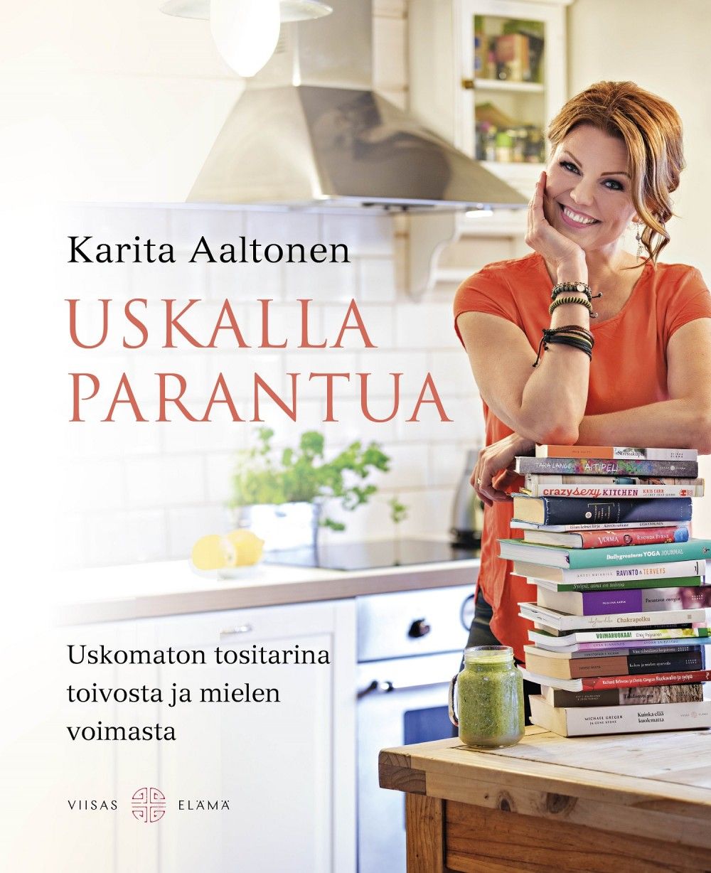 Kirjailijan Karita Aaltonen käytetty kirja Uskalla parantua : uskomaton tositarina toivosta ja mielen voimasta