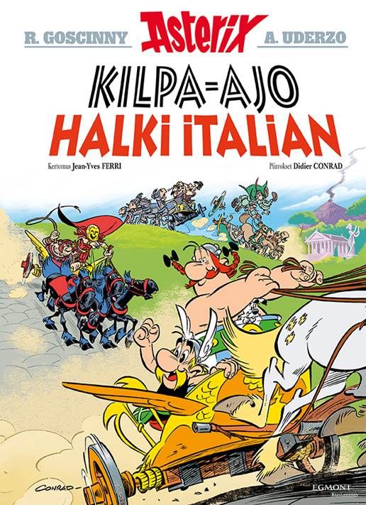 Jean-Yves Ferri : Asterix 37: Kilpa-ajo halki Italian