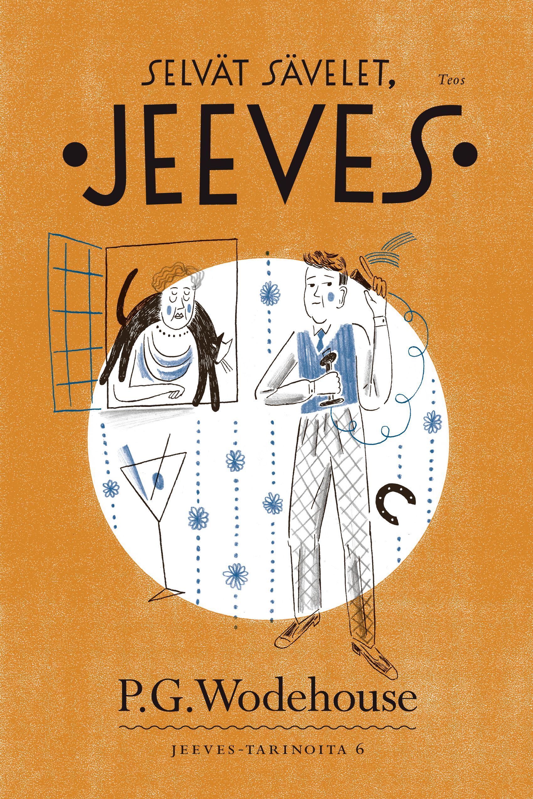 Kirjailijan P. G. Wodehouse uusi kirja Selvät sävelet, Jeeves