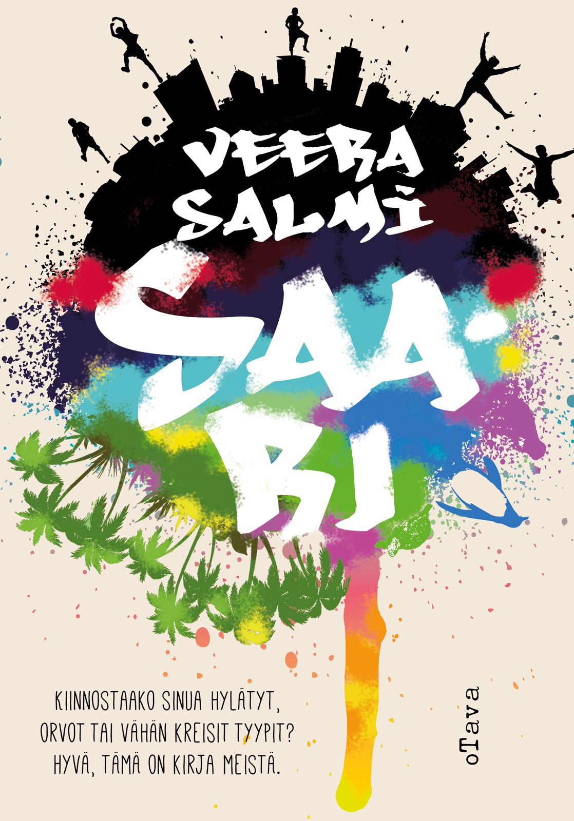 Kirjailijan Veera Salmi käytetty kirja Saari