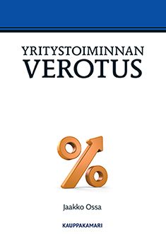 Kirjailijan Jaakko Ossa käytetty kirja Yritystoiminnan verotus