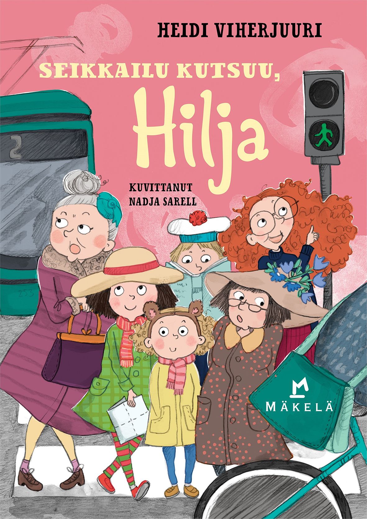 Kirjailijan Heidi Viherjuuri käytetty kirja Seikkailu kutsuu, Hilja
