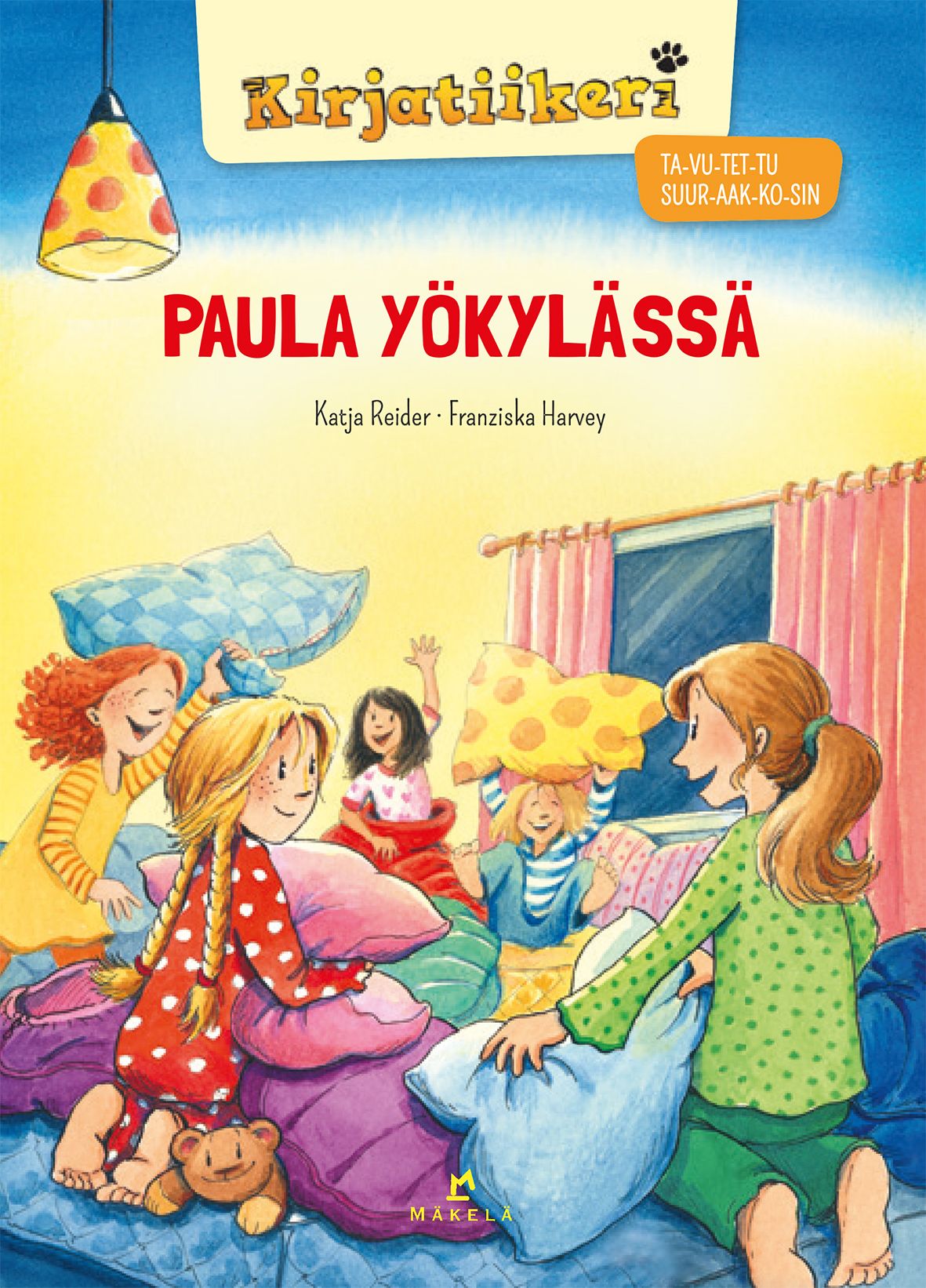 Kirjailijan Katja Reider käytetty kirja Paula yökylässä