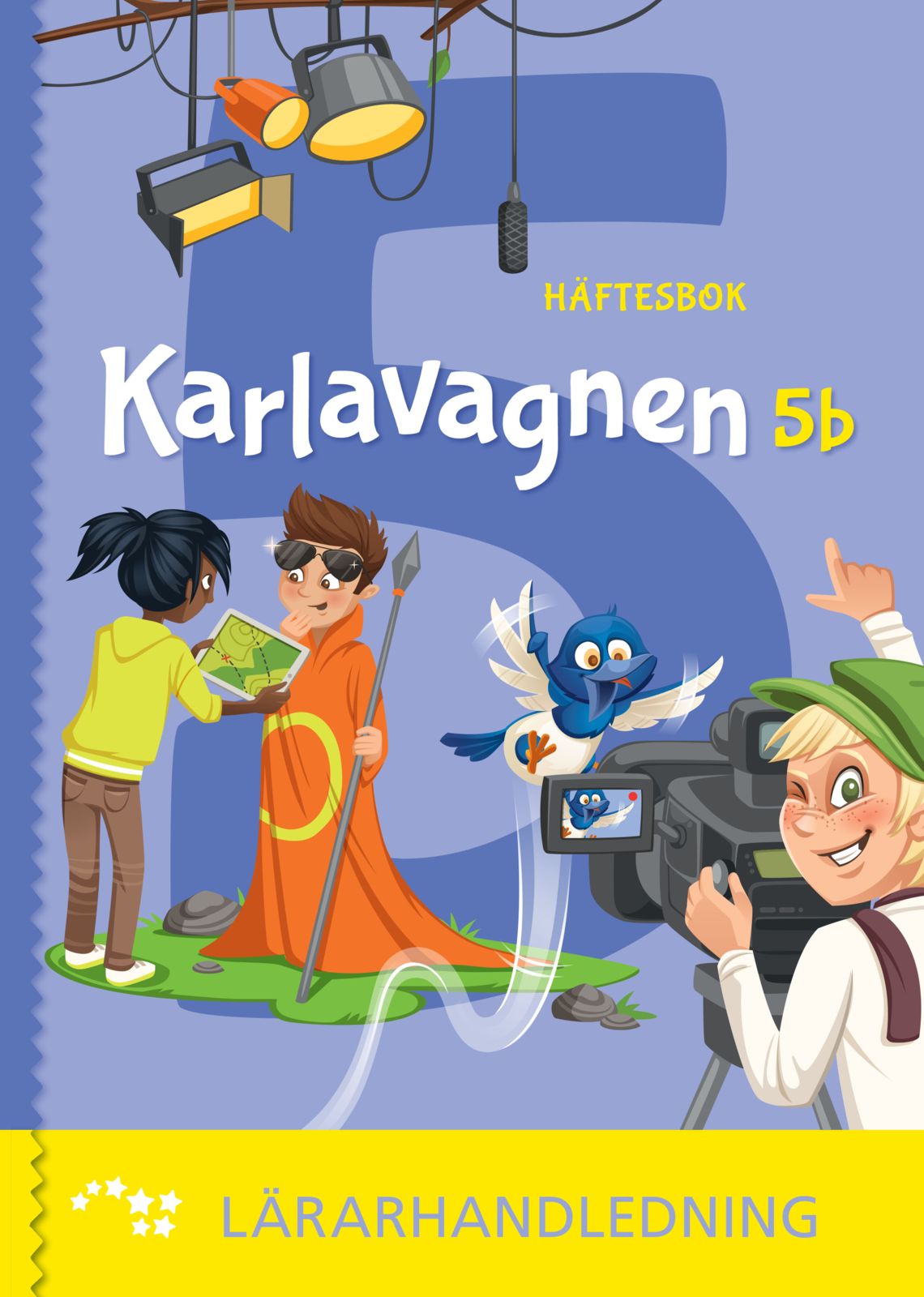 Päivi Kiviluoma & Kimmo Nyrhinen & Pirita Perälä & Pekka Rokka & Maria Salminen & Timo Tapiainen : Karlavagnen 5b häftesbok lärarhandledning