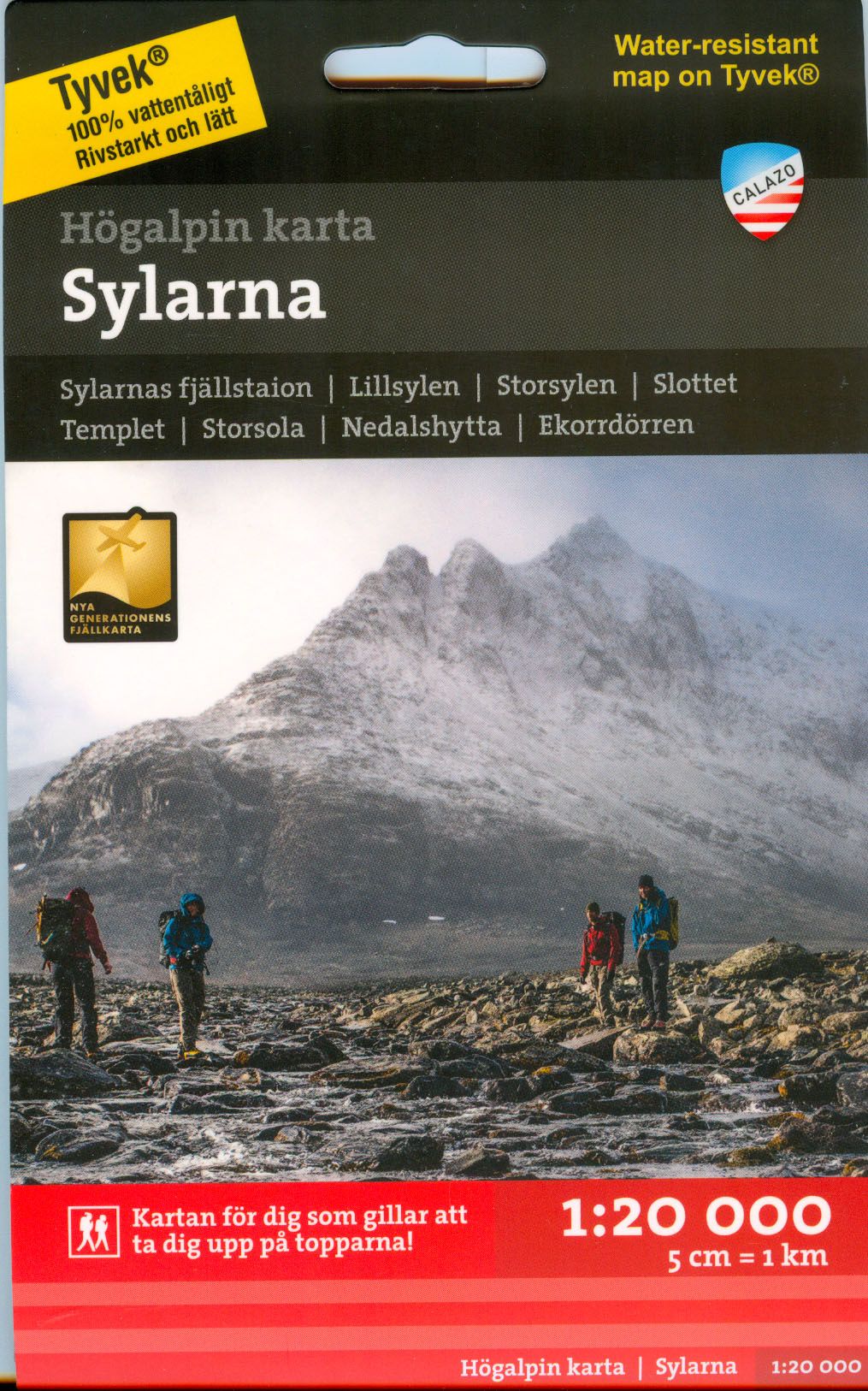 Sylarna 1:20 000