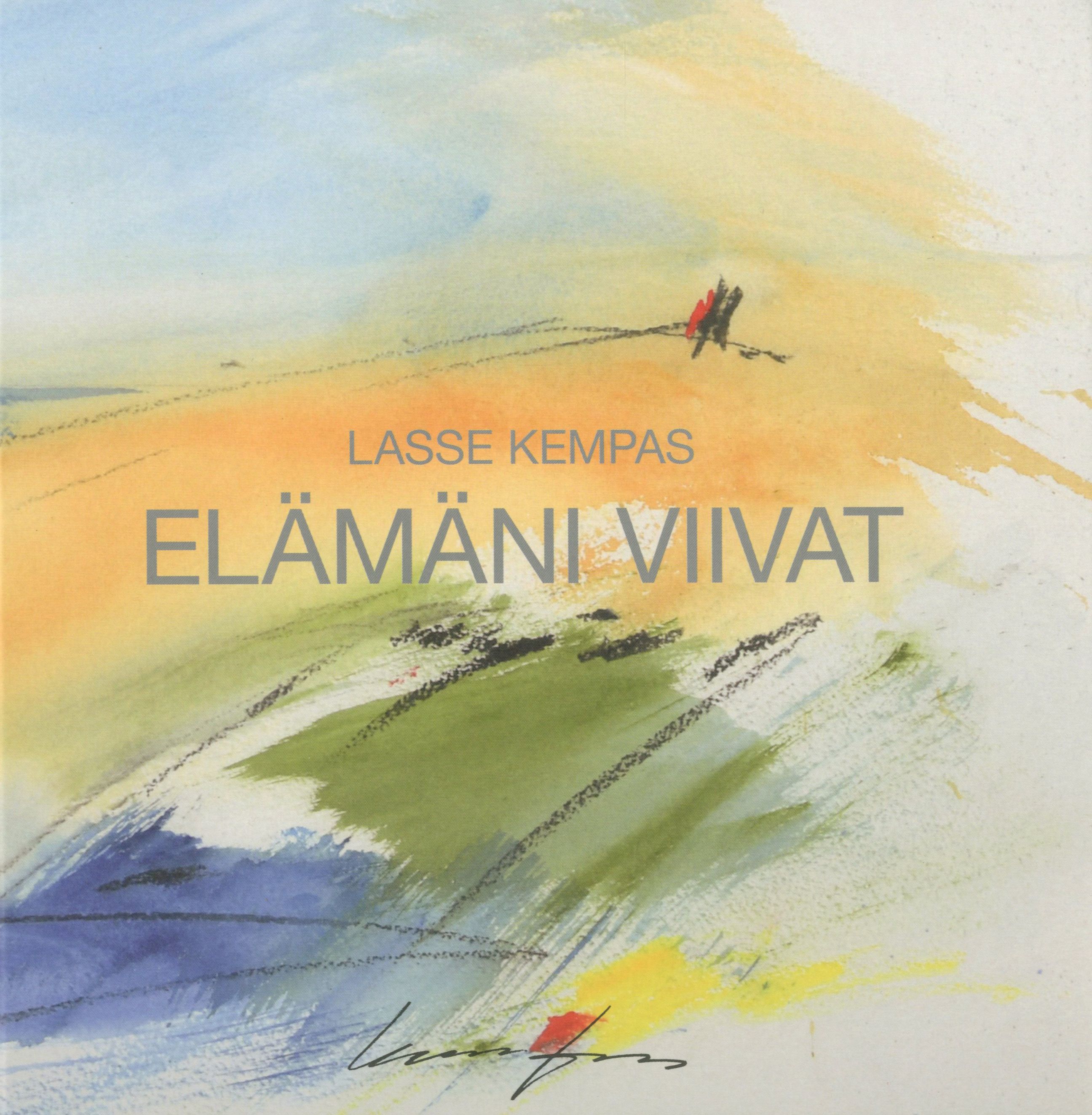 Kirjailijan Lasse Kempas käytetty kirja Elämäni viivat