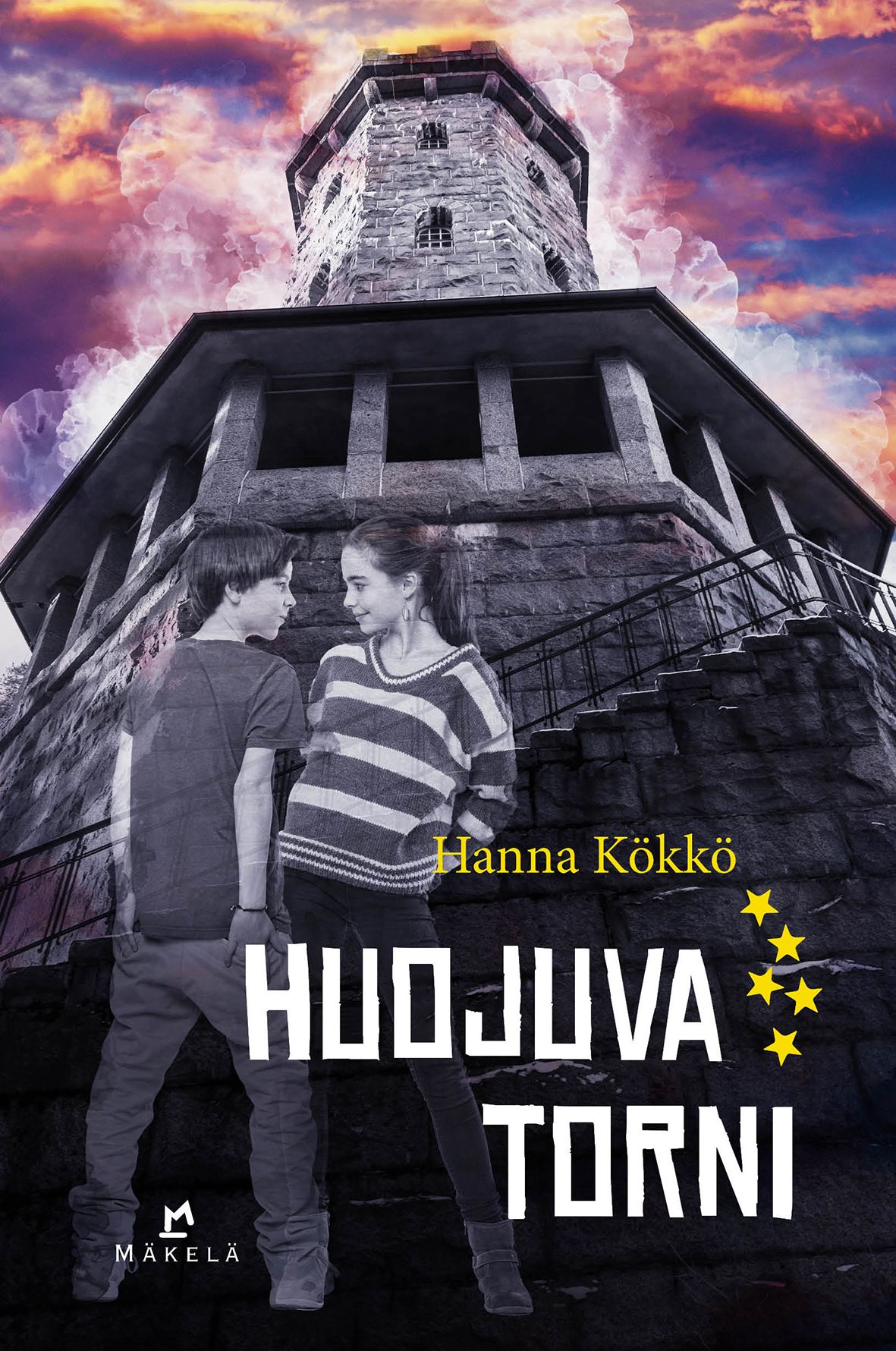 Kirjailijan Hanna Kökkö käytetty kirja Huojuva torni
