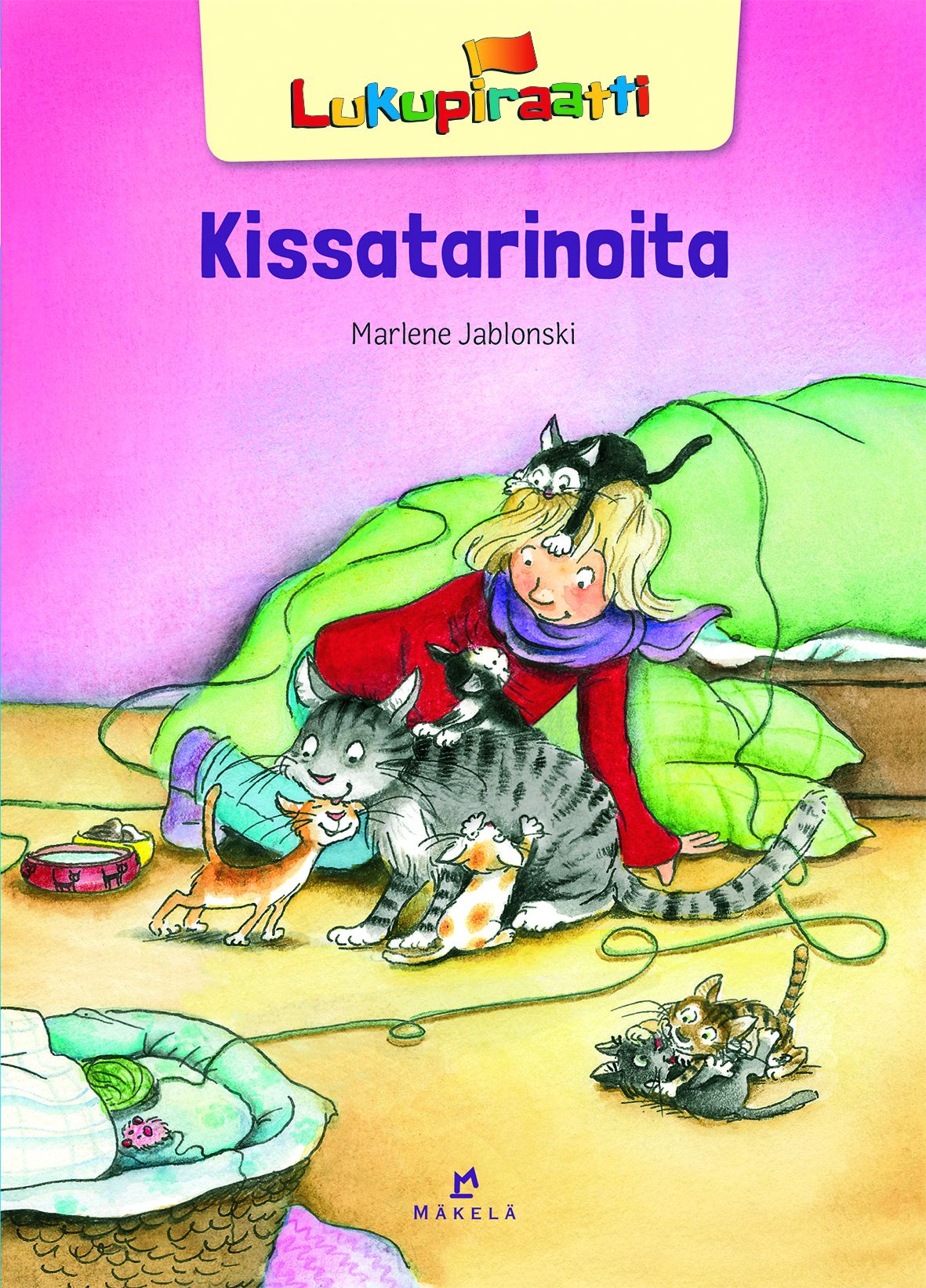 Kirjailijan Marlene Jablonski käytetty kirja Kissatarinoita
