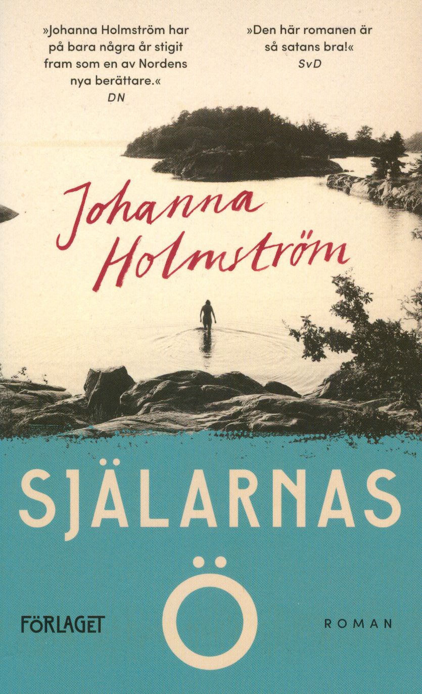 Kirjailijan Johanna Holmström käytetty kirja Själarnas ö