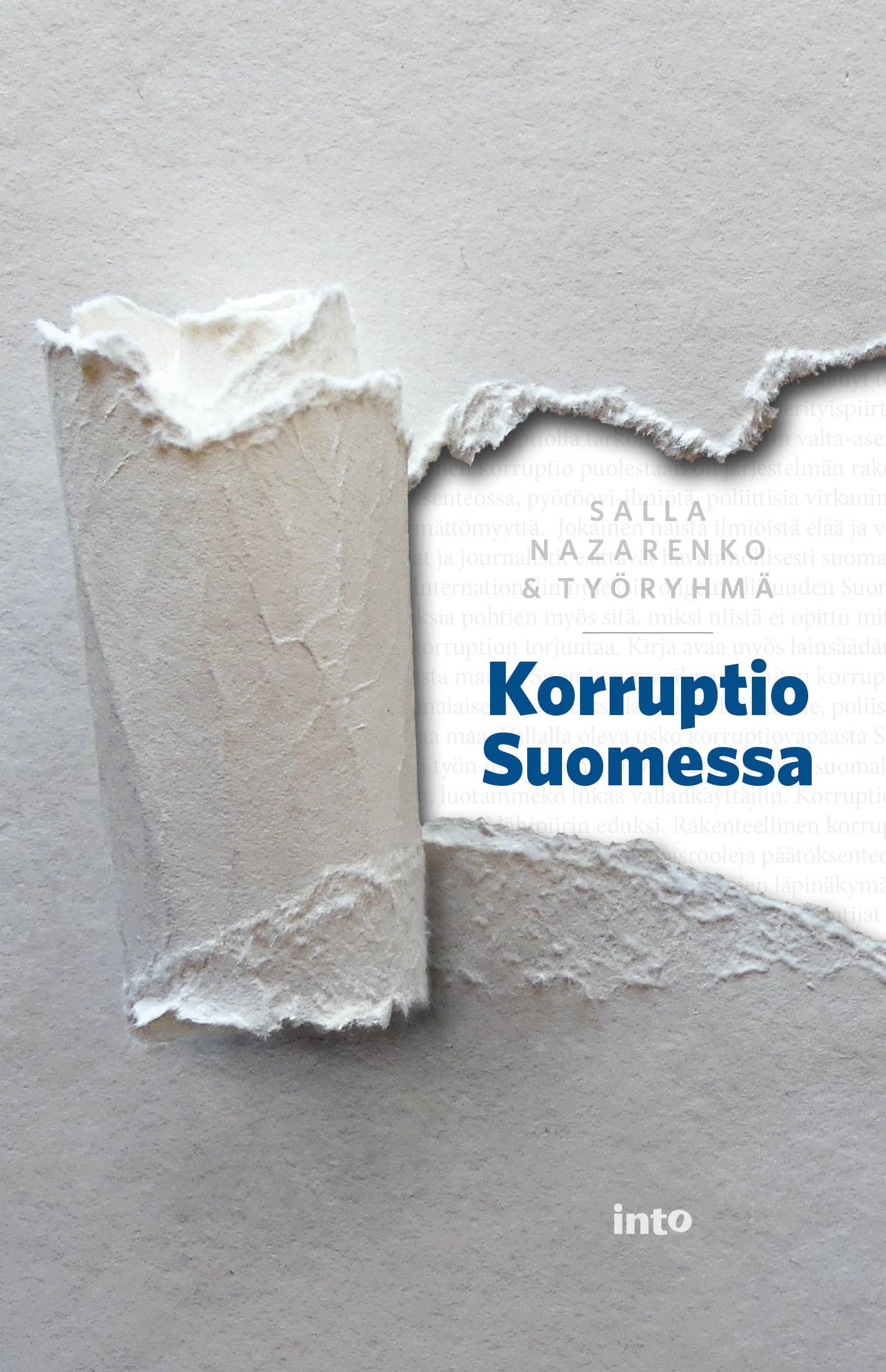Kirjailijan Salla Nazarenko käytetty kirja Korruptio Suomessa (ERINOMAINEN)