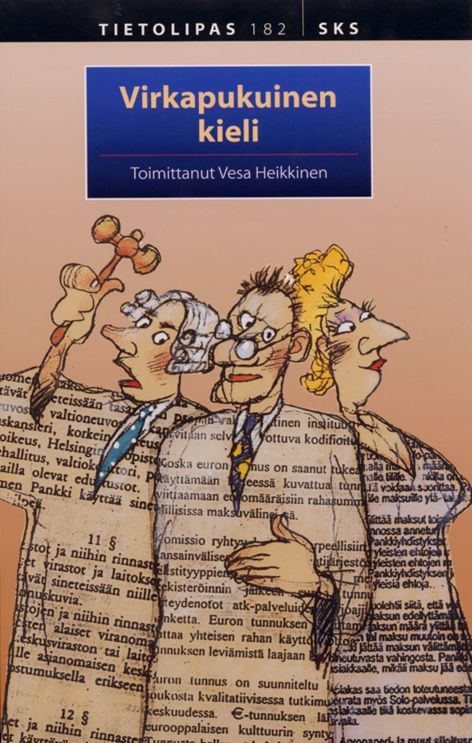 käytetty kirja Virkapukuinen kieli