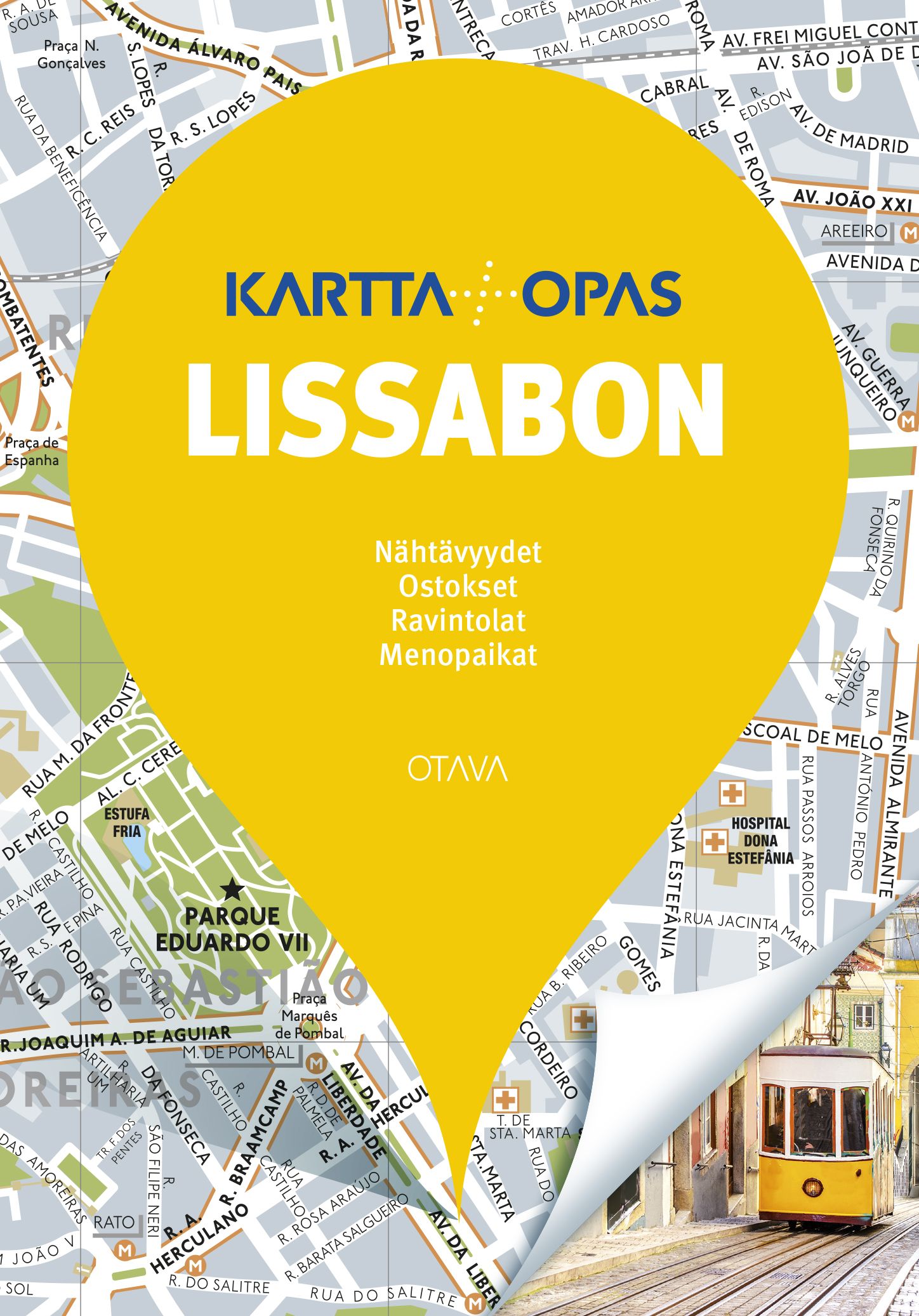 lissabon kartta opas Lissabon