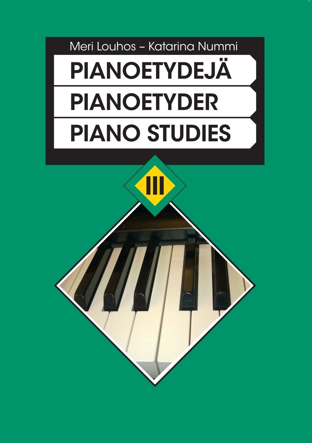 käytetty teos Pianoetydejä 3 = Piano studies 3 (piano) = Pianoetyder 3