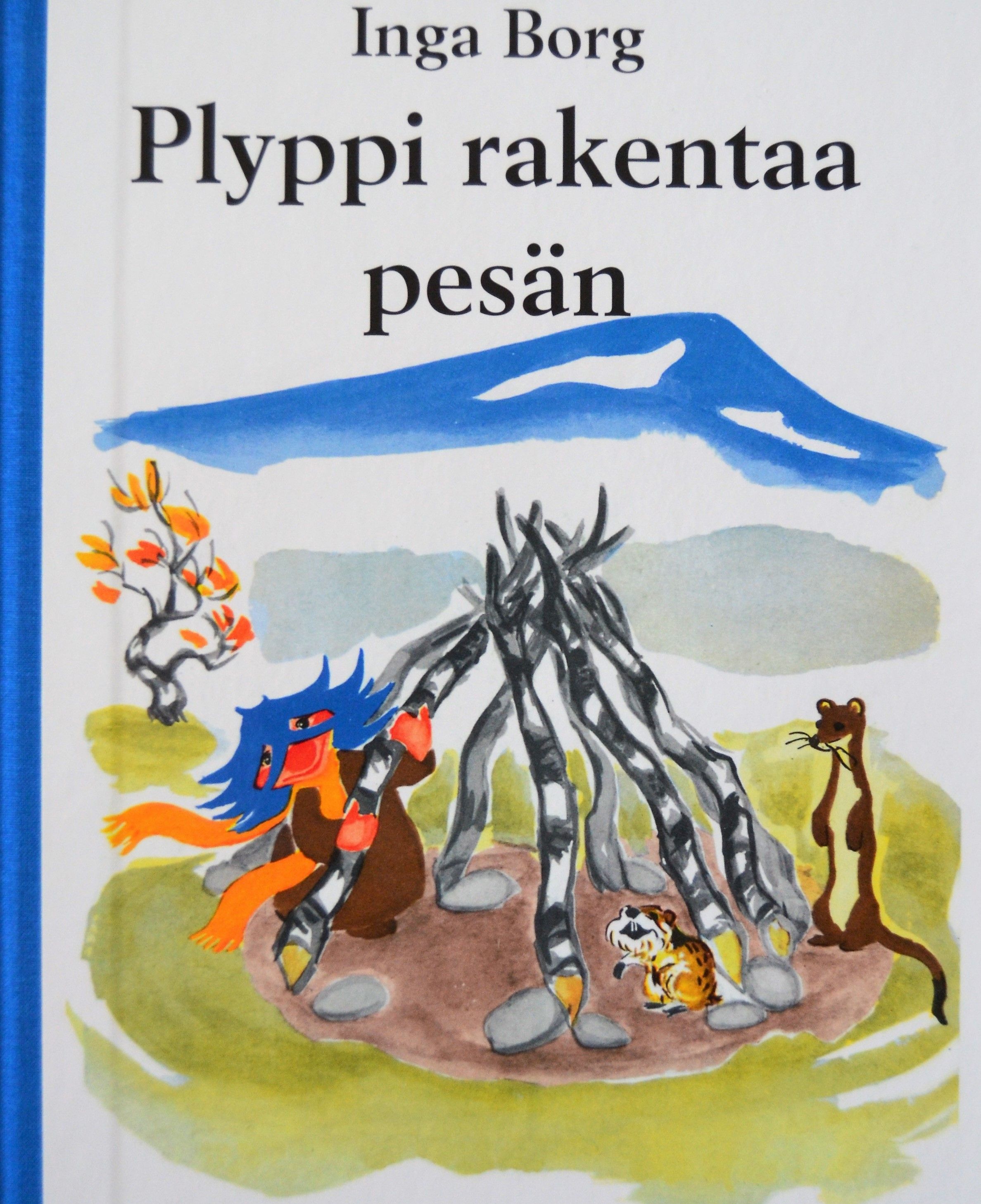 Inga Borg : Plyppi rakentaa pesän (meänkielinen)